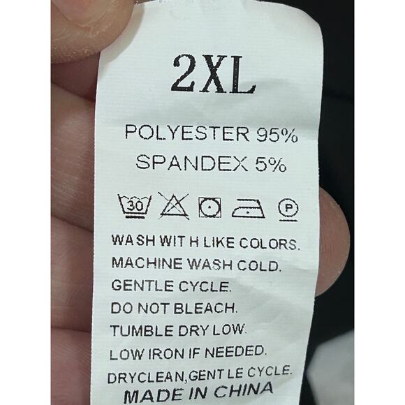 Gothic Cape Dress 2XL Black Hooded Cage Grommet Style Long Sleeve Witchy Emo - Picture 9 of 9